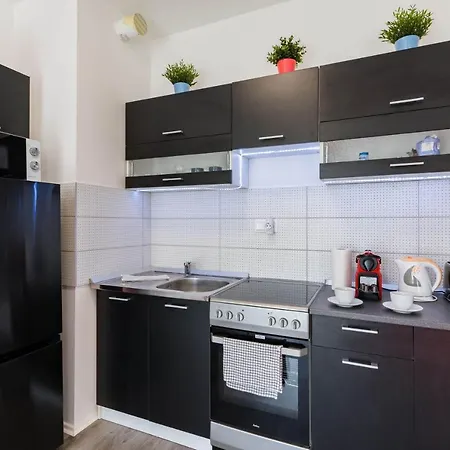Апартаменты New Blue Danube With Balcony And Parking